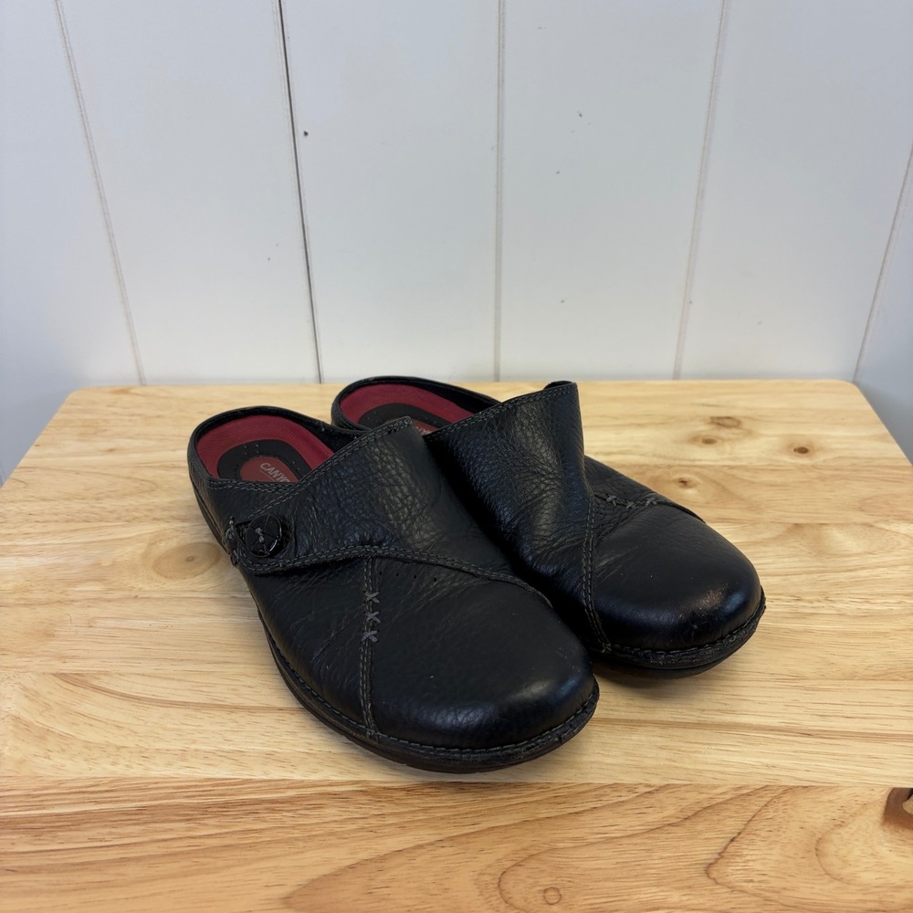 Canyon River Blues Granola Girl Leather Slip On Mules Women Size 6M Old Money